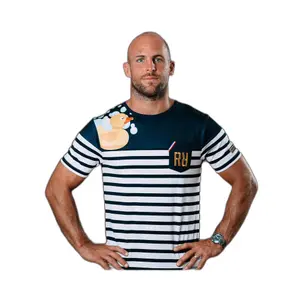 T-shirt marinière Religion Rugby plastic duck image-1