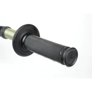 Semi-knurled motorcycle grips Renthal Ultra-Tacky image-0
