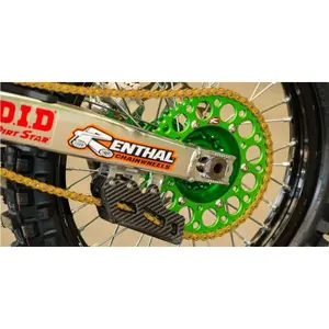 Mudguard motorcycle crown Renthal Kawasaki KX 250 520 image-1