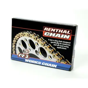 Motorbike Transmission Chain Renthal R1 Works 520