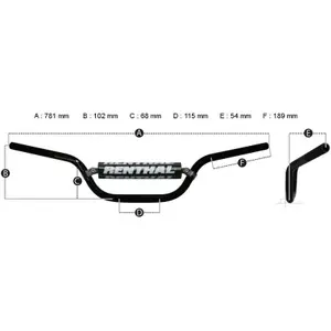 Motorfietsstuur Renthal Fatbar 745 image-1