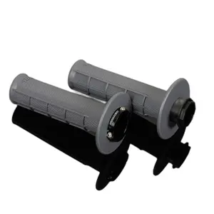 Semi-textured motocross grips Renthal Lock-On image-0