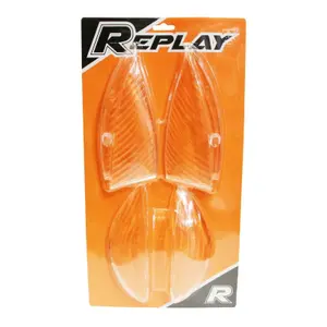 Lot de 4 cabochons clignotants avant > arrière Replay Peugeot 50 Vivacity image-1