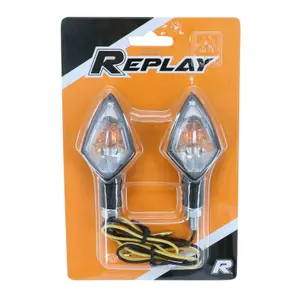 Pair of diamond bulb indicators Replay Universel Diamand image-2
