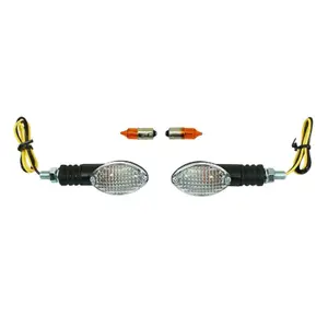 Pair of oval indicators with bulb Replay Universel BA9S image-0