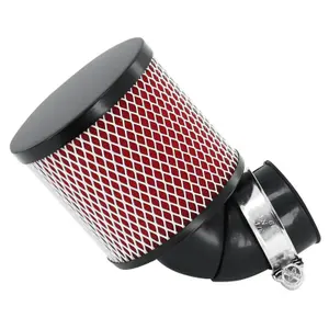 Cylindrical air filter with swivel mounting Replay image-1