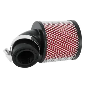 Cylindrical air filter with swivel mounting Replay image-0