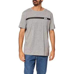 Printed crew neck t-shirt Replay image-0