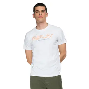 Printed T-shirt Replay not ordinary people image-0