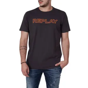 Bedrucktes T-shirt Replay not ordinary people image-0