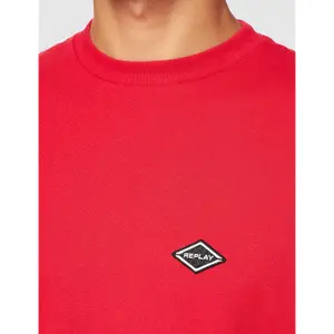 Rundhals-T-Shirt aus reiner Baumwolle Replay image-3