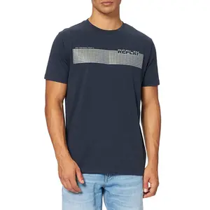 T-shirt pure cotton Replay not ordinary people image-0