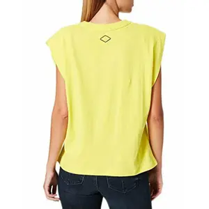 Bedrucktes Damen-T-Shirt in Kastenform Replay not ordinary image-2