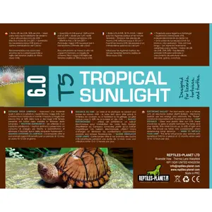 Τουμπάκι Reptiles Planet T5 6.0 Tropical Sunlight image-3