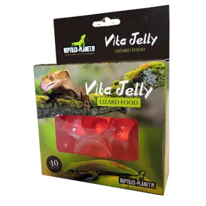 Fruit Lizard Supplement Food Reptiles Planet Vita Jelly (x10)
