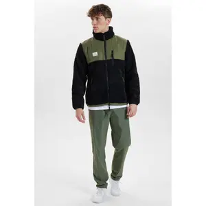 Zipped Panel Fleece Resteröds image-4