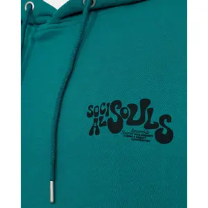 Hooded Sweatshirt Resteröds Jay Chest Print image-4