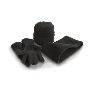 Elasticated gloves, neck warmer and beanie set Result image-0