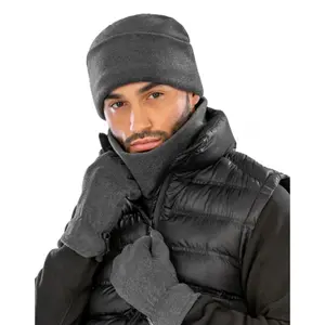 Elasticated gloves, neck warmer and beanie set Result image-1