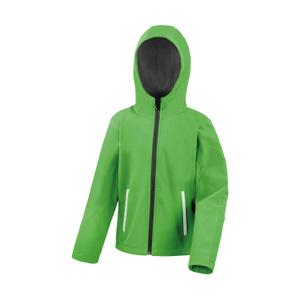 Softshell hooded jack voor kinderen Result Core TX Performance image-0