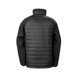 Doudoune softshell reciclada Result black compass image-0