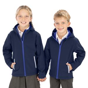 Waterproof hooded jacket for children Result image-2