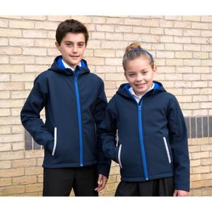 Waterproof hooded jacket for children Result image-3