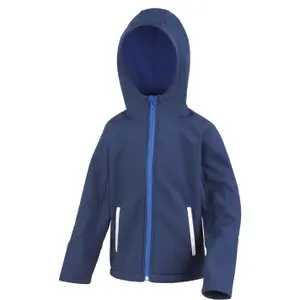 Child hooded jacket Result Softshell image-0