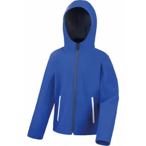 Child hooded jacket Result Softshell image-0