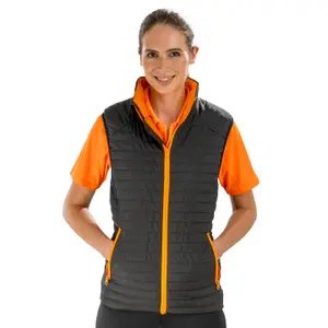 Result's Dual Tone Puffer Vest image-1