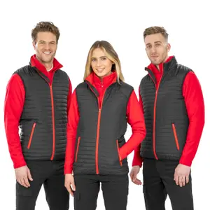 Result's Dual Tone Puffer Vest image-1