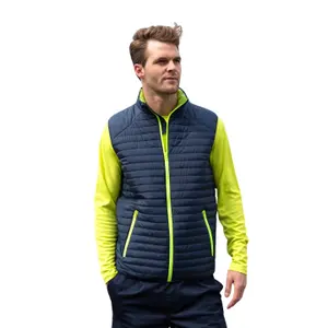 Result's Dual Tone Puffer Vest image-1