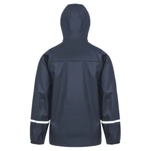 Waterproof jacket with reflective strips Result Prism PU image-1