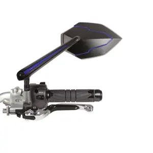 Goedgekeurde omkeerbare motorfietsspiegel Chaft skyline image-0