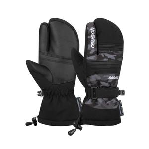 6361818-5570-luvas-de-esqui-para-criancas-reusch-kondor-lobster-camuflagem-negra-preto