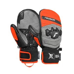 Luvas de esqui para crianças Reusch Worldcup Warrior GS image-1