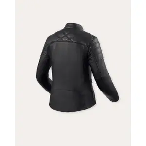 Leather jacket motorcycle woman Rev'it London image-1
