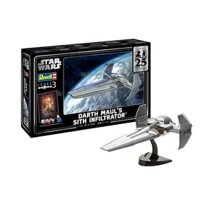 Figurine Revell Star Wars Episode I 1/120 Darth Maul's Sith Infiltrator image-1