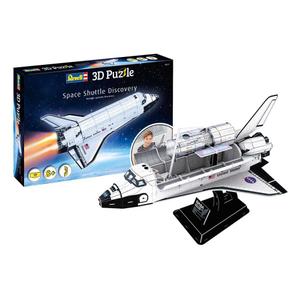 rev00251-puzzel-revell-nasa-space-shuttle-discovery-3d-wit-zwart-tu