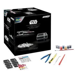 Advent calendar figurine Revell Star Wars Millennium Falcon, X-Wing Fighter, Darth Vader's Tie Fighter image-5