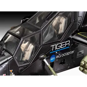 Model figure complete kit Revell James Bond Eurocopter Tiger GoldenEye image-2