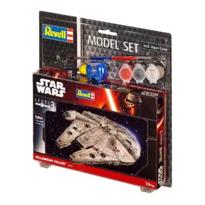 Model samlerfigur Revell Star Wars Model Set Millennium Falcon image-2