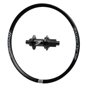 Rueda trasera de bicicleta Reverse Components Black One Boost Shimano Microspline 148x12 image-0