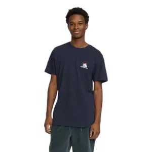Rundhals T-Shirt mit Druck Revolution image-0