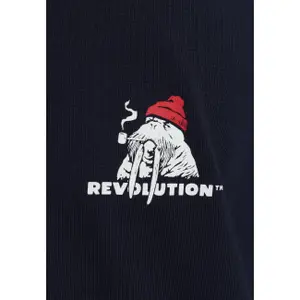 Rundhals T-Shirt mit Druck Revolution image-4