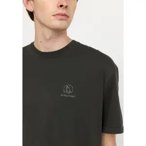 Bedrucktes Baumwoll-T-Shirt Revolution image-4