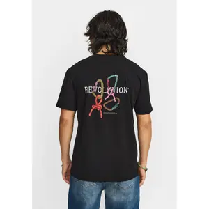 Cotton Round Neck T-shirt Revolution CAB image-2
