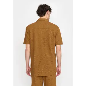 Korte mouw Cubaans shirt Revolution Jaquard image-1