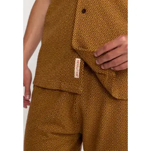 Korte mouw Cubaans shirt Revolution Jaquard image-4