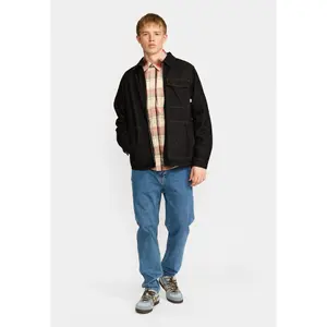 Zip-Up Denim Work Shirt Revolution image-2